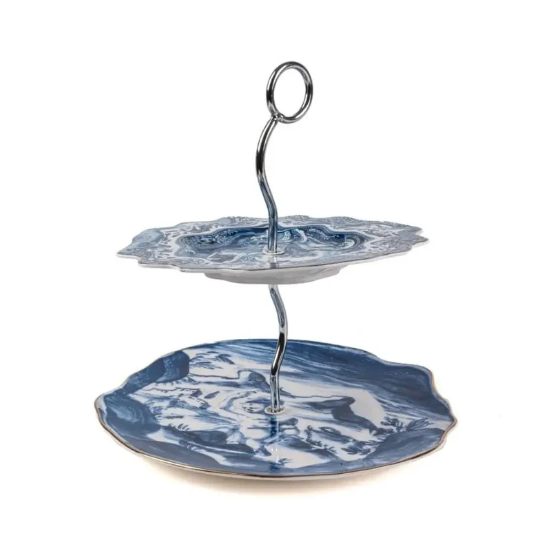 Diesel with Seletti Classics on Acid Acid Tea cake stand