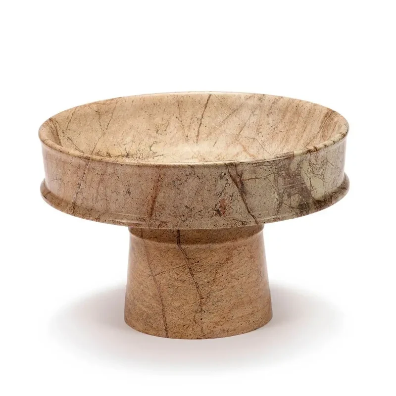 Serax Dune Raised Bowl brown diam. 30.5 cm. - 12 in.