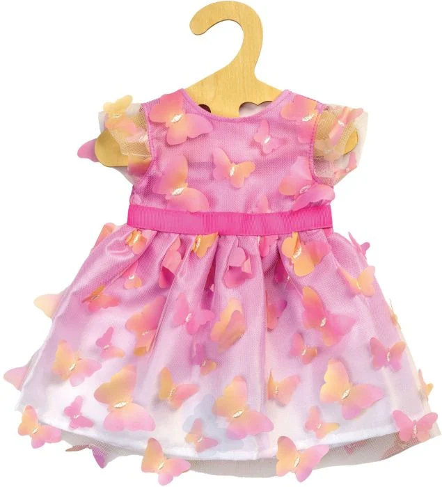 Puppen-Kleid "Miss Butterfly", Gr. 35-45 cm