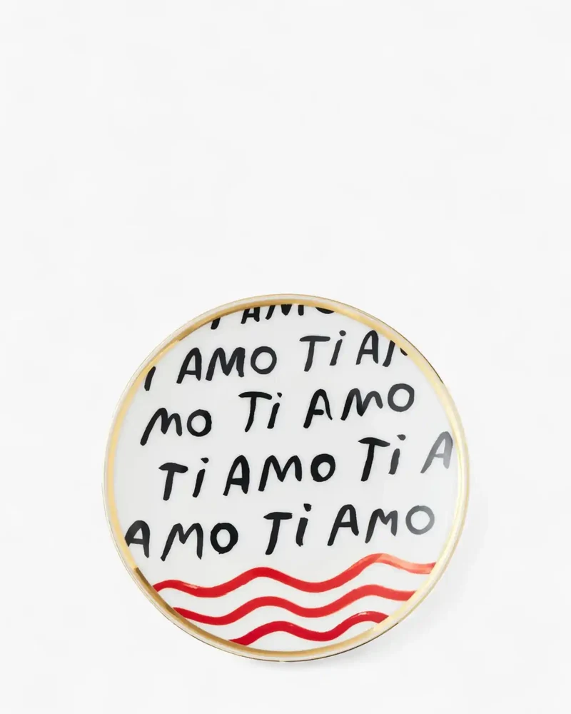 Bitossi Con Amore small plate diam. 17 cm. - 6.69 in.
