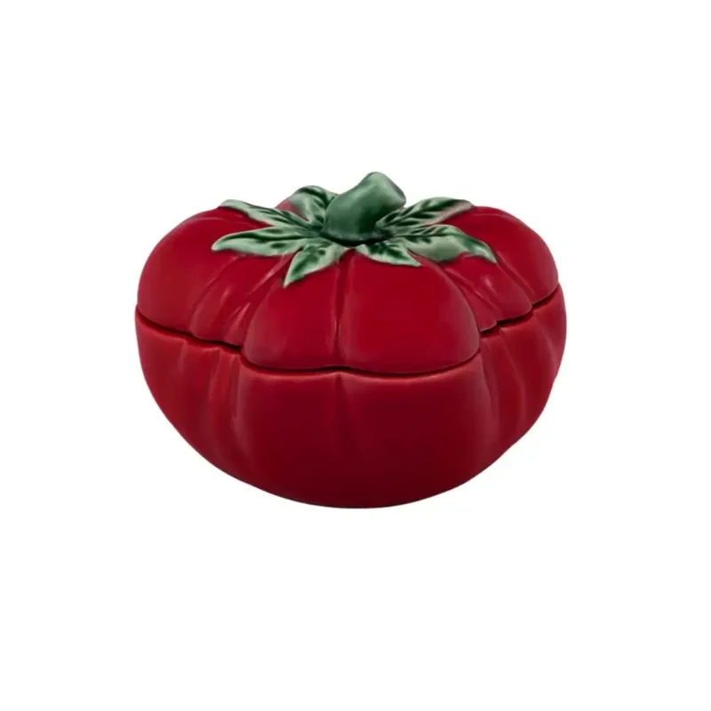 Bordallo Pinheiro Tomate box 15.5x15 cm. - 6.1x5.9 in.
