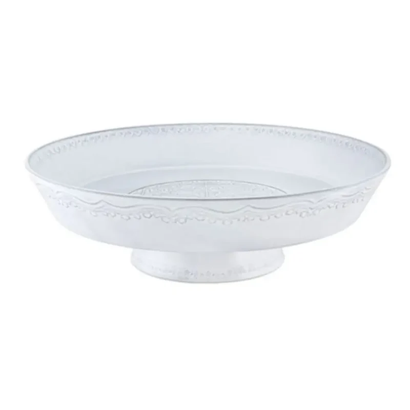 Bordallo Pinheiro Rua Nova Footed fruit bowl 35 cm. - 13.77 in.