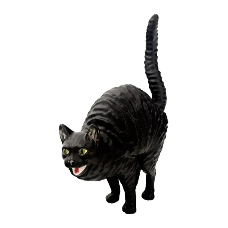 Bordallo Pinheiro Hissing Cat decoration
