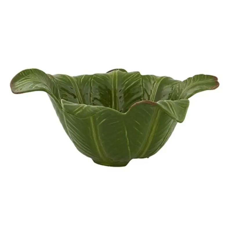 Bordallo Pinheiro Banana da Madeira salad bowl 37 cm. - 14.56 in.