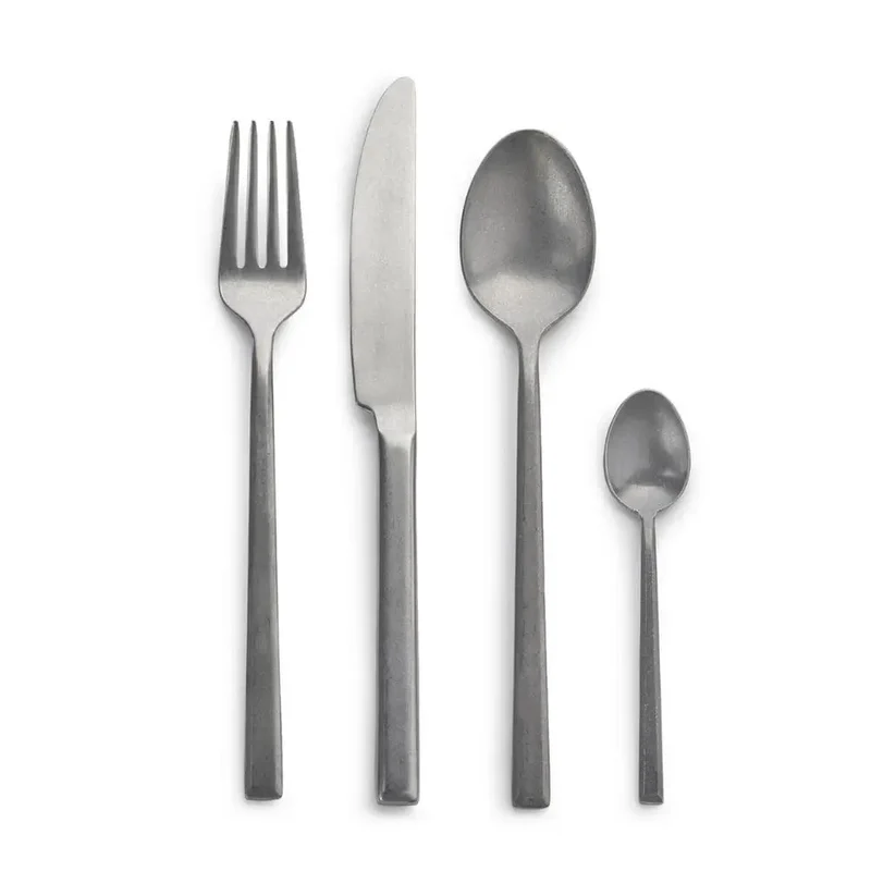 Serax Pure set 24 cutlery steel