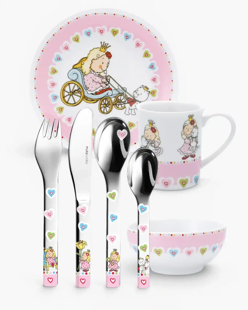 Puresigns Nelia set 7 pieces children's tableware