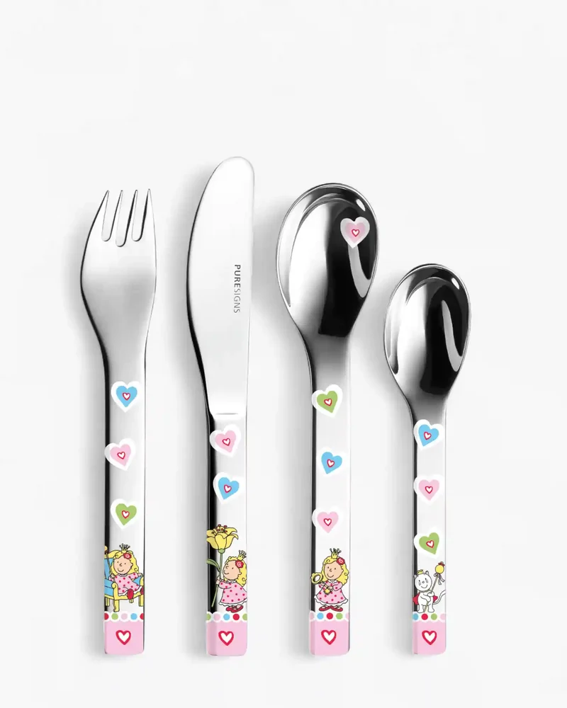 Puresigns Nelia set 4 pieces children's cutlery