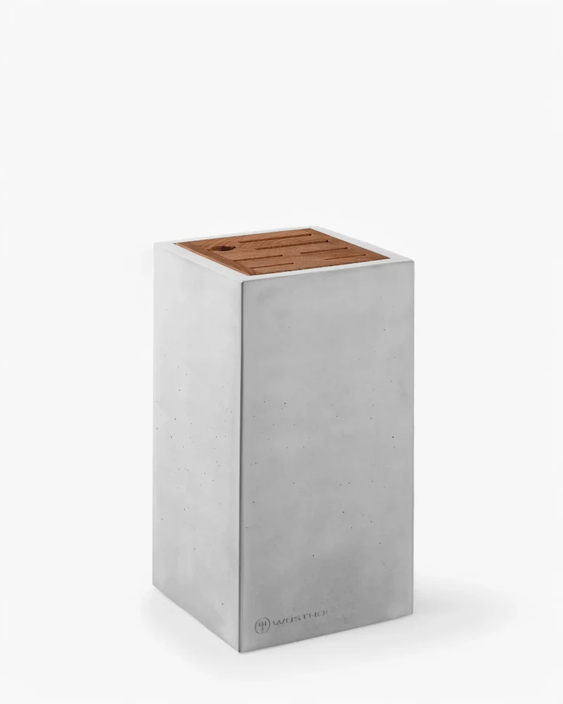 Wusthof concrete 7-slot knife block 2099600703