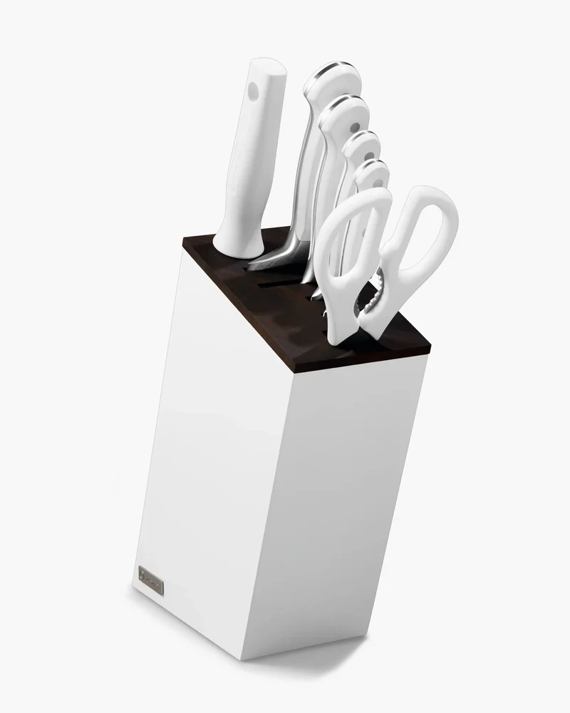 Wusthof Classic White knife block set