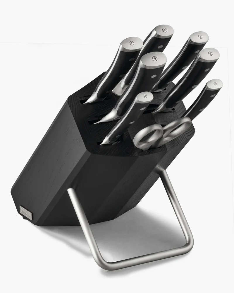 Wusthof Classic Ikon 9-piece knife block set 109037080