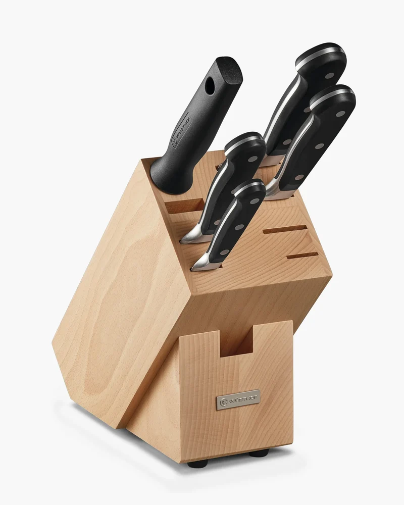 Wusthof Classic wooden knife block set
