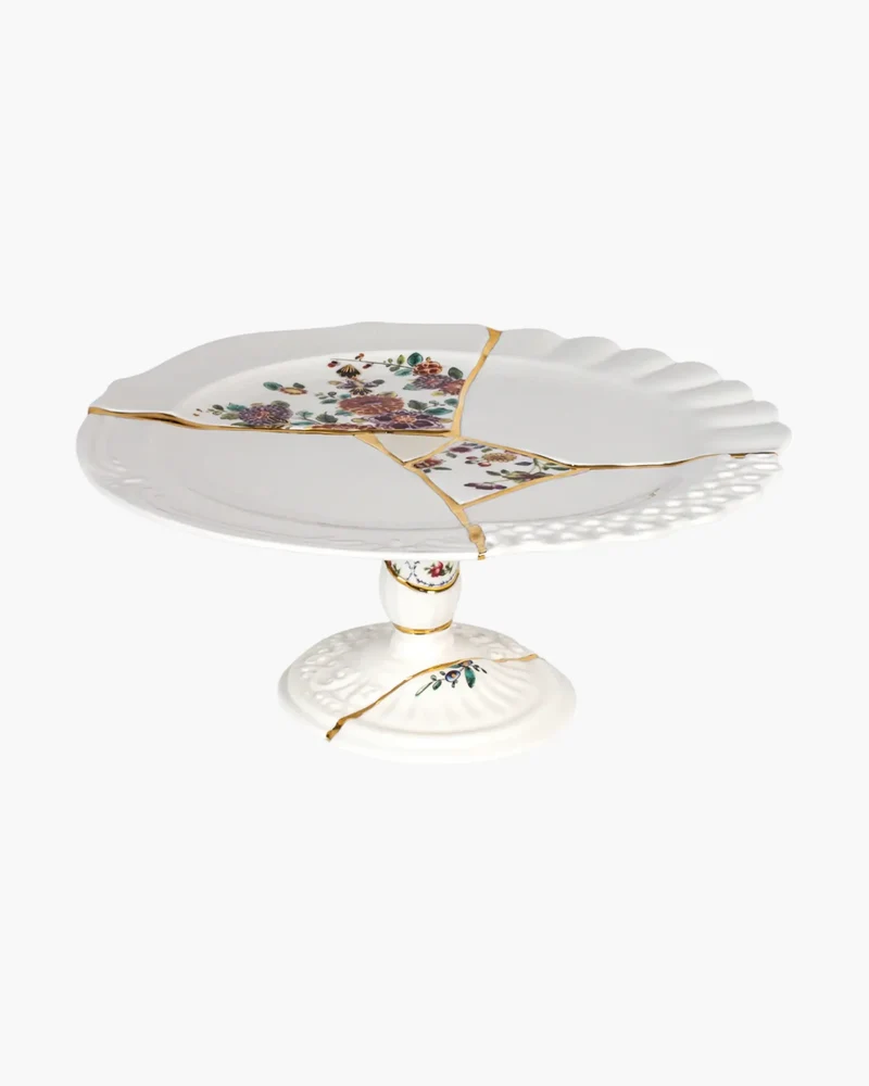 Seletti Kintsugi cake stand d 36.15 cm - 14.23 in