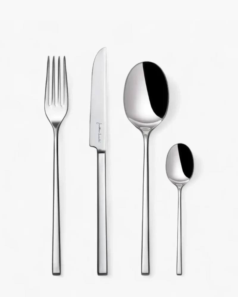 Broggi Gualtiero Marchesi set 24 cutlery polished steel