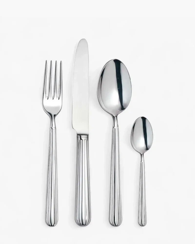 Broggi Metropolitan set 24 cutlery polished steel