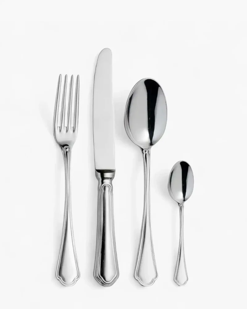 Broggi Medici set 24 cutlery polished steel