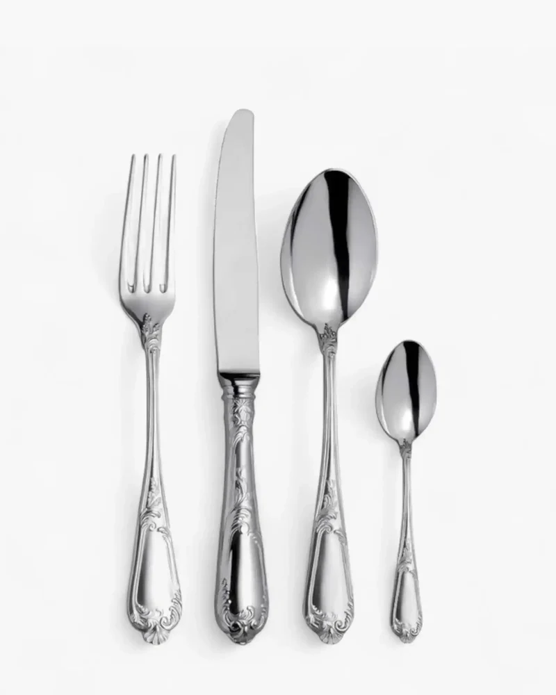 Broggi Visconti Elegant set 24 cutlery silver-plated nickel silver