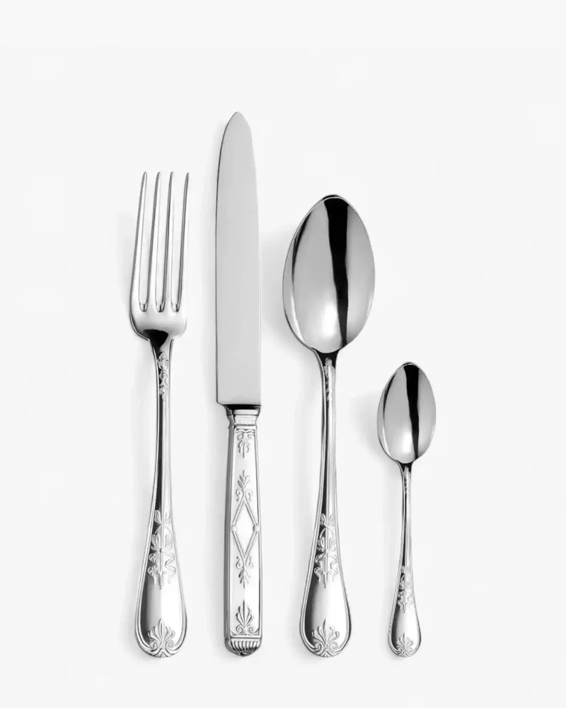 Broggi Excelsior Elegant set 24 cutlery silver-plated nickel silver