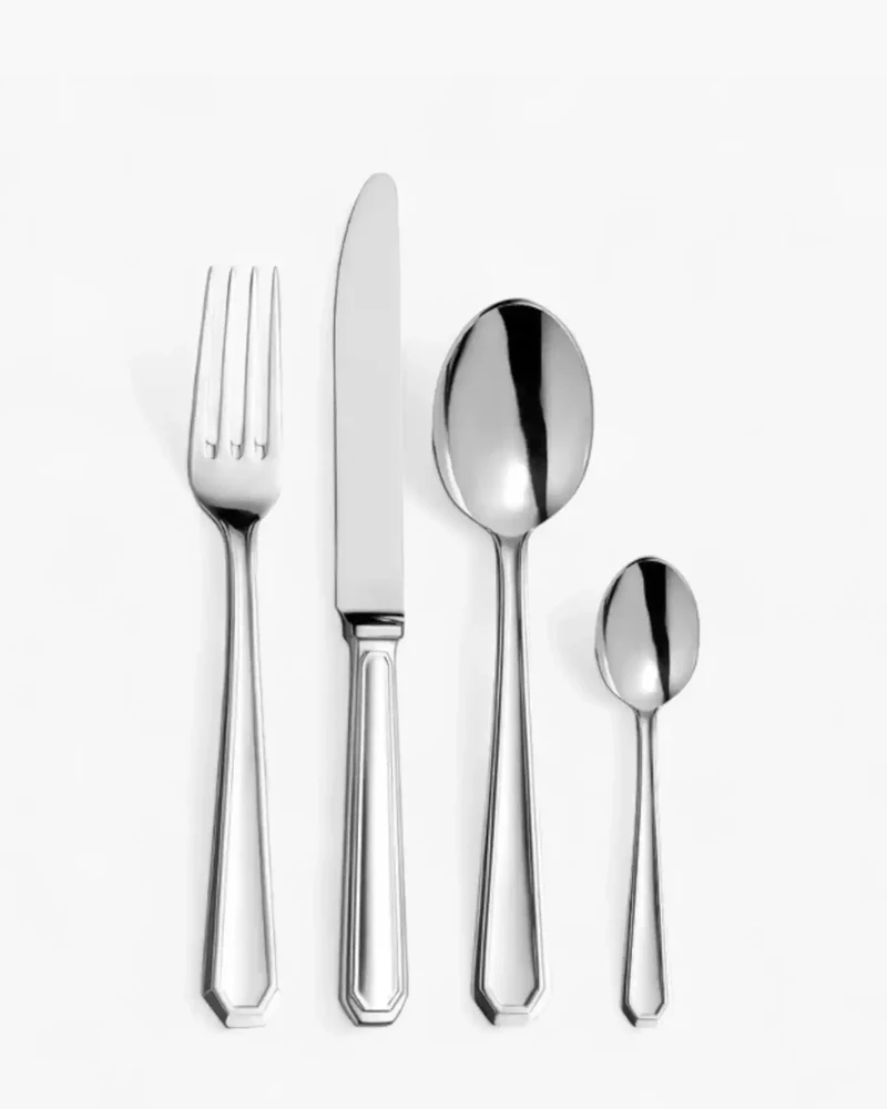 Broggi Castiglione Elegant set 24 cutlery silver-plated nickel silver
