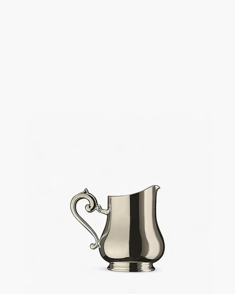 Broggi Ambasciata milk jug silver plated nickel