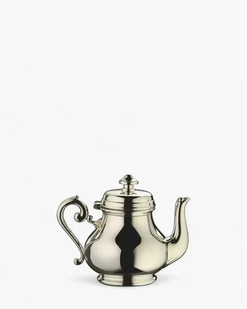 Broggi Ambasciata teapot silver plated nickel