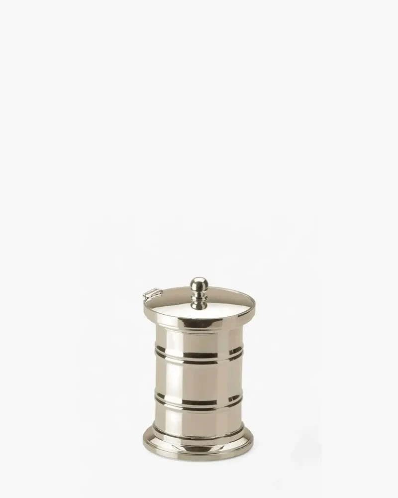Broggi Classica maxi pepper mill silver plated nickel