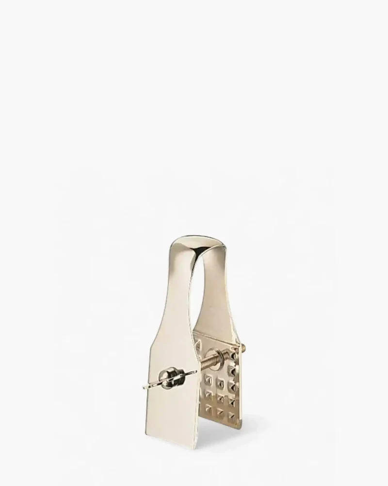 Broggi Classica parmesan cheese tongs silver plated nickel