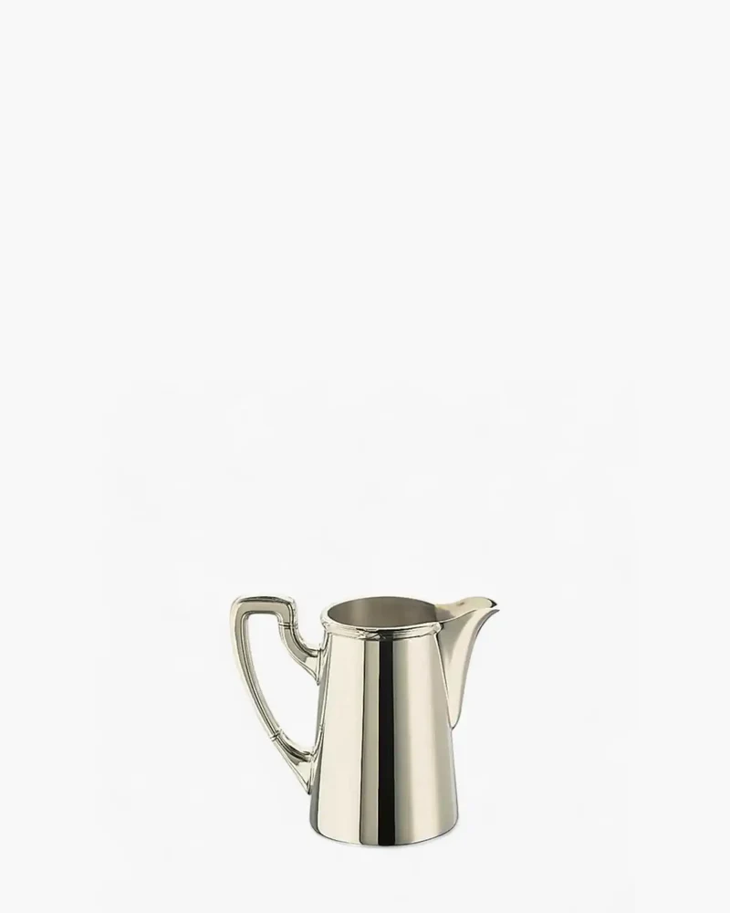 Broggi Rubans milk jug/creamer silver plated nickel