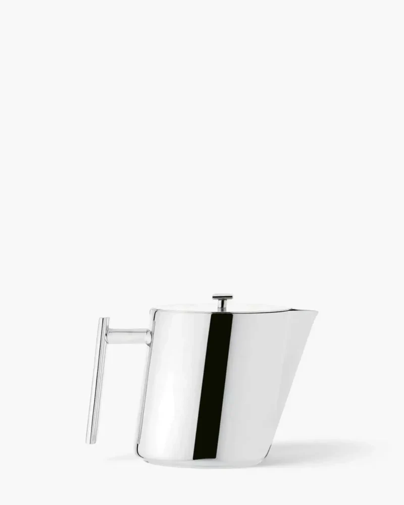 Broggi Zeta teapot polished steel