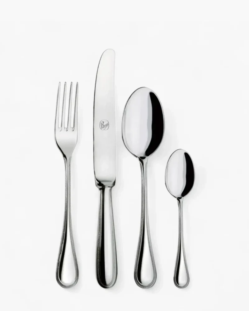 Broggi Sormani 24-piece cutlery set silver-plated nickel silver