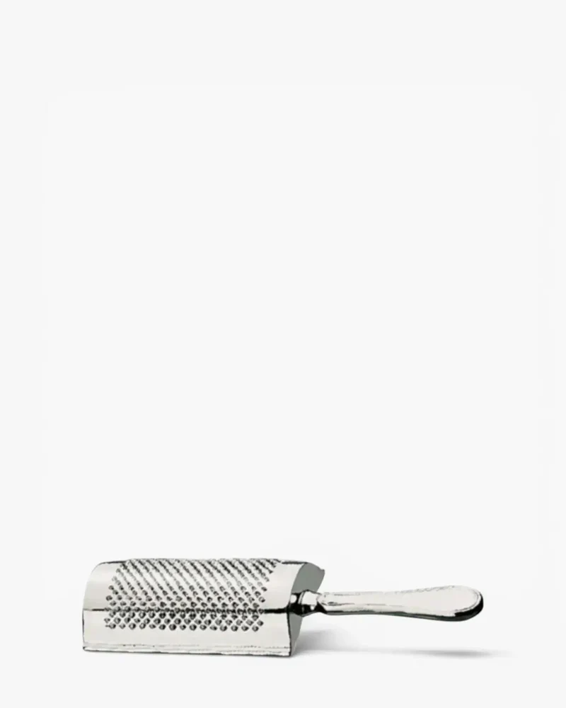 Broggi Classica cheese grater silver-plated nickel silver