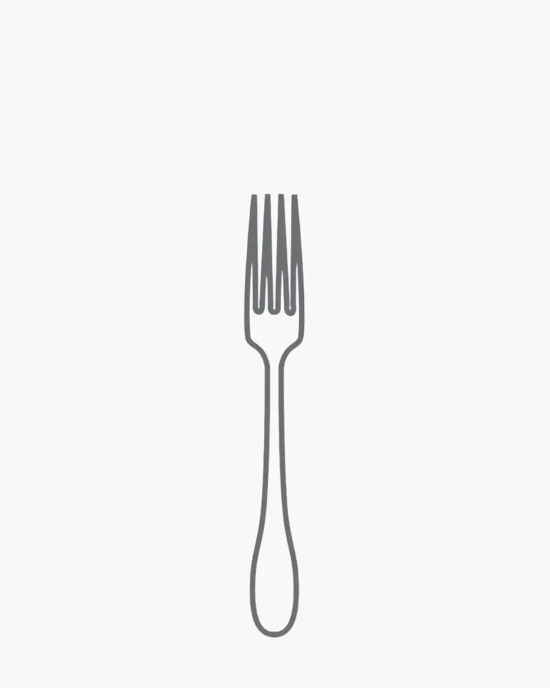 Broggi Gualtiero Marchesi dessert fork polished steel