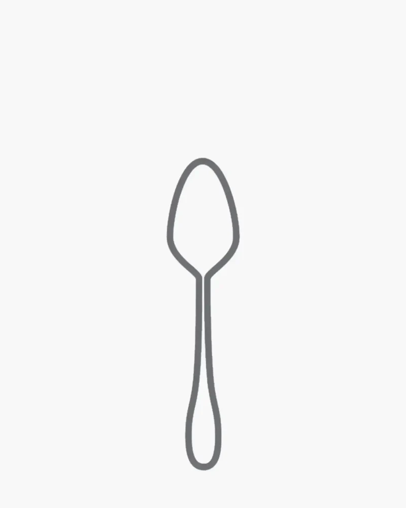 Broggi Sedona moka spoon stainless steel