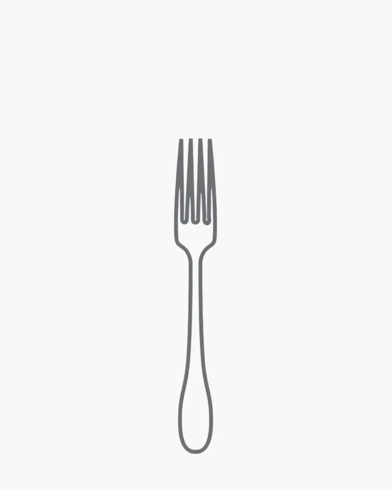 Broggi Stiletto dessert fork polished steel