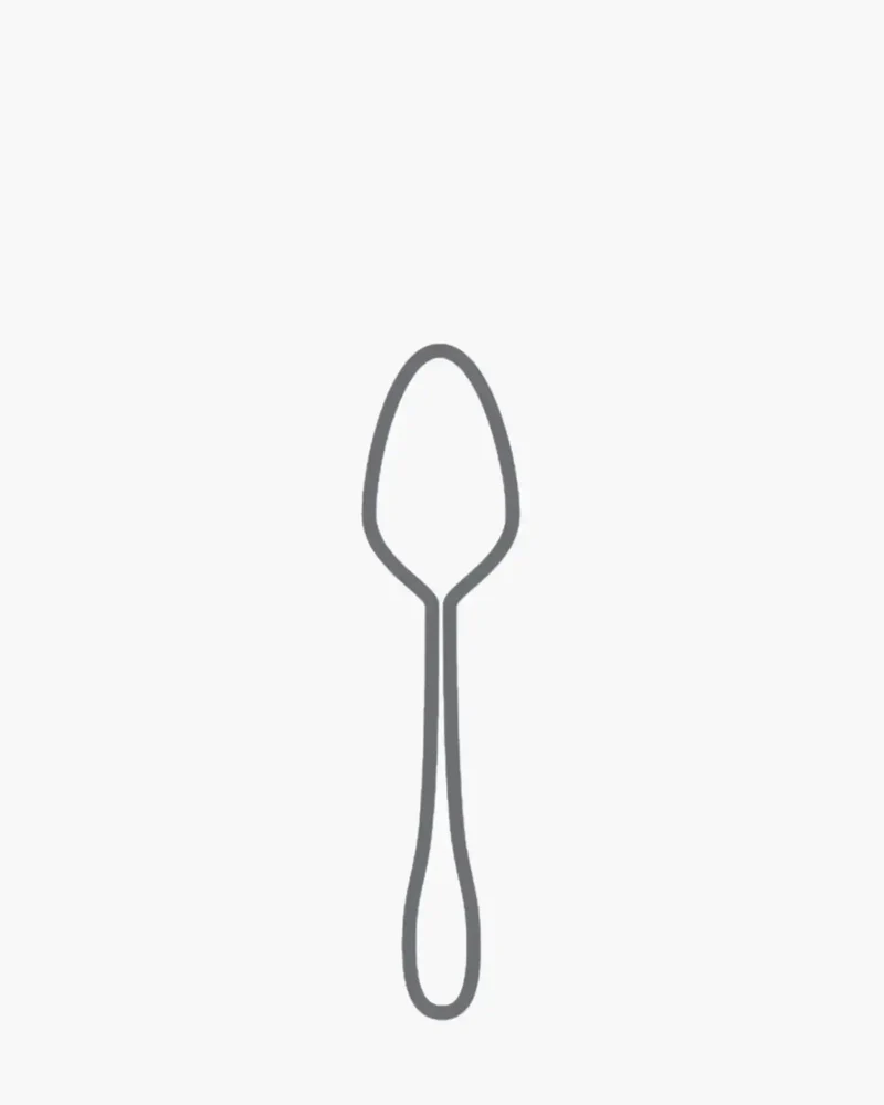 Broggi Stiletto Moka spoon stainless steel