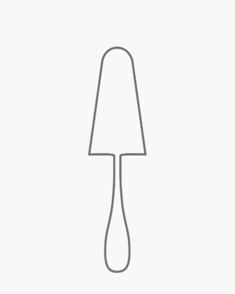 Broggi Stiletto Cake server stainless steel