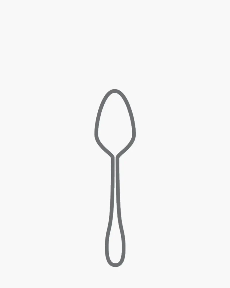 Broggi Metropolitan Moka spoon stainless steel