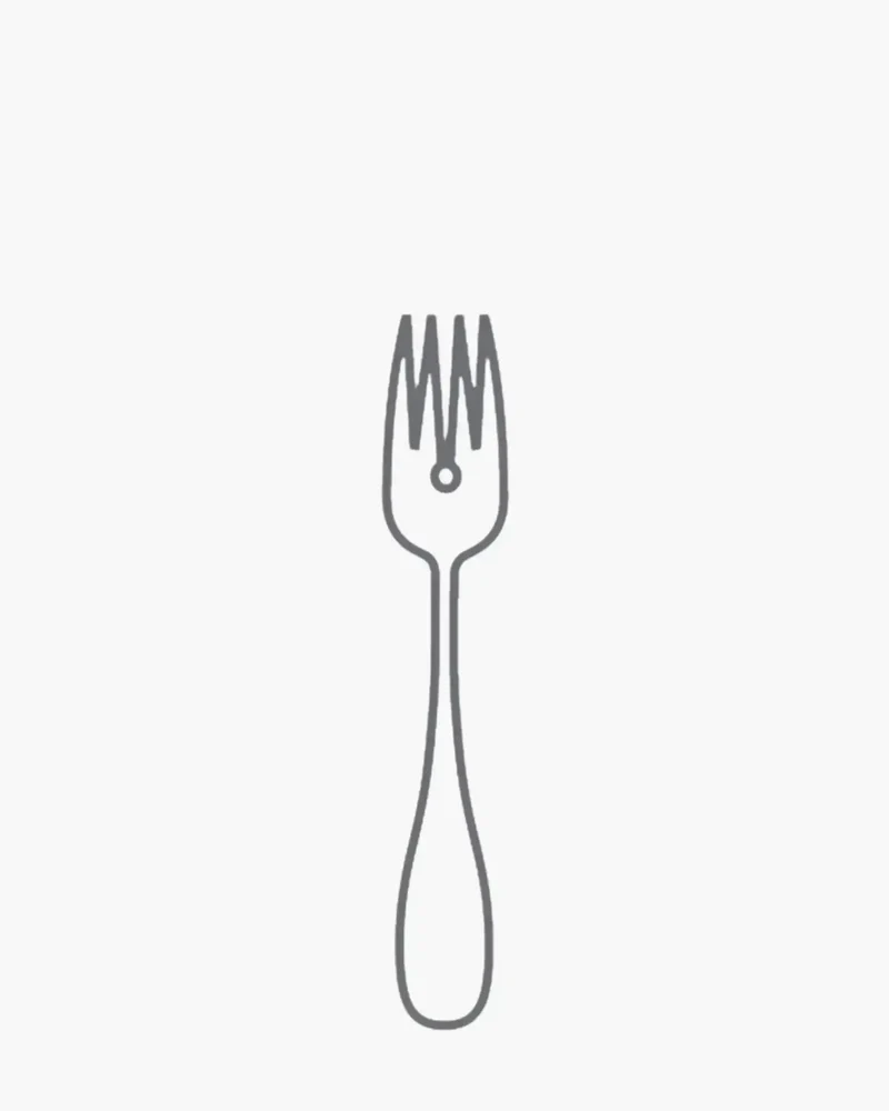 Broggi Gaia Fish Fork polished steel