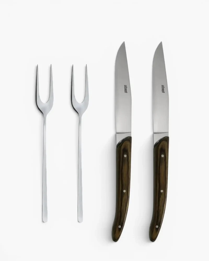 ab+ by Abert Steak Set 2 knives and 2 forks