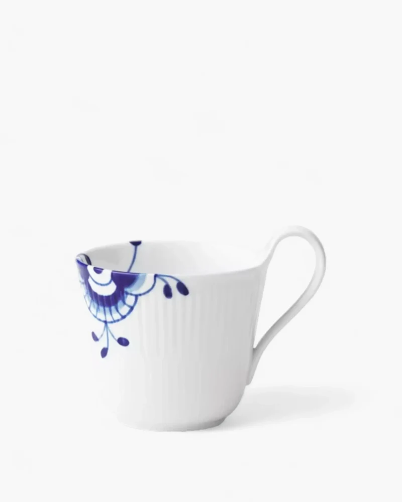 Royal Copenhagen Fluted Mega high handle cups