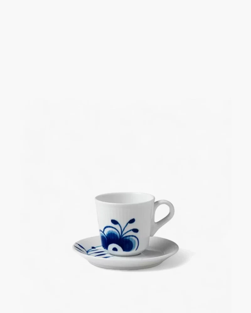Royal Copenhagen Fluted Mega cup and saucer