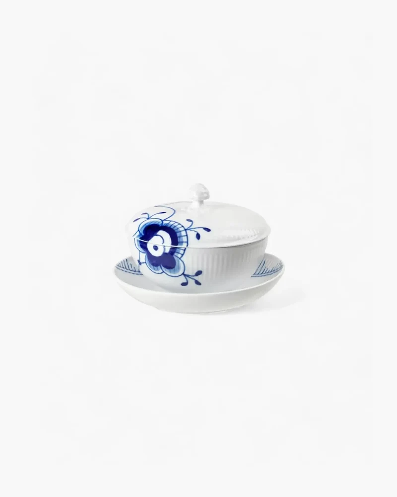 Royal Copenhagen Blue Fluted Mega bowl with lid