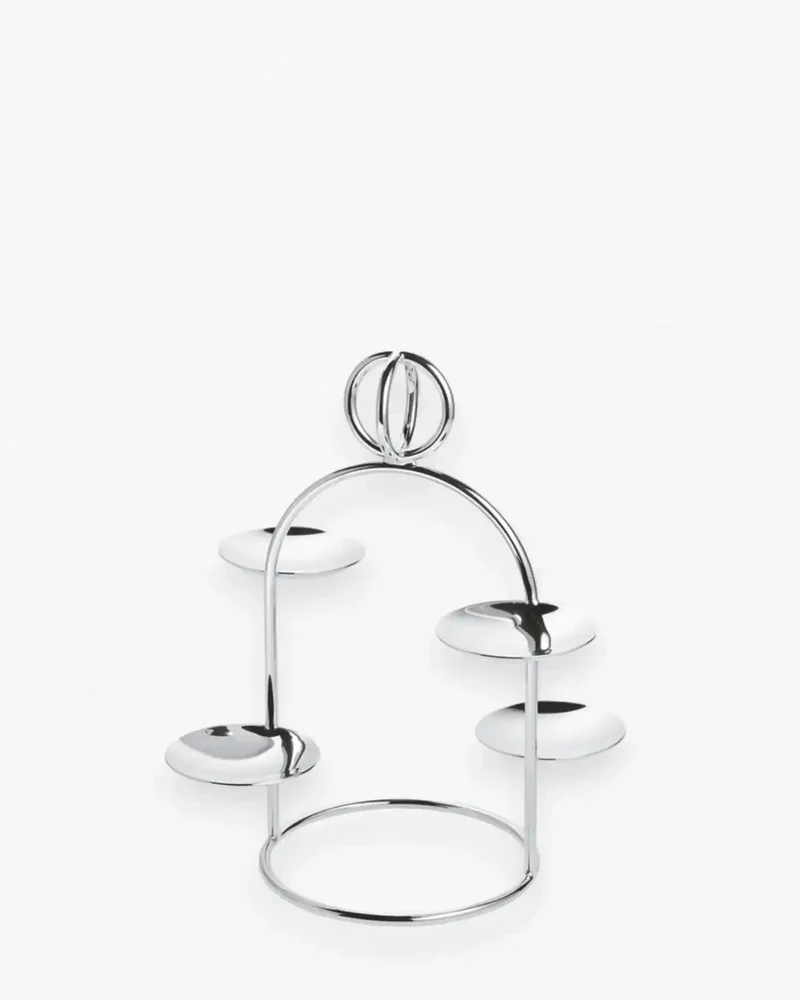 Ercuis Latitude pastry stand silver plated