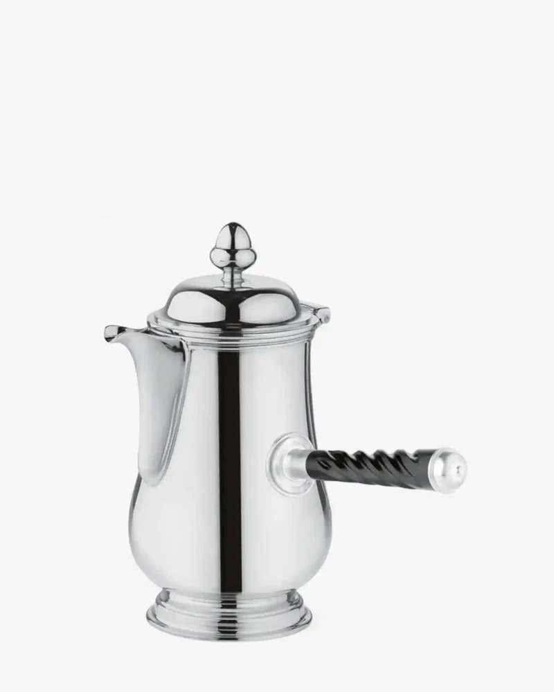 Ercuis Rencontre chocolate pot silver plated
