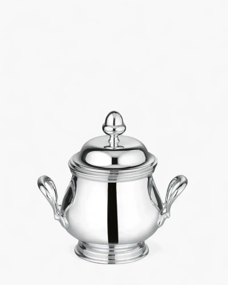 Ercuis Rencontre sugar bowl silver plated