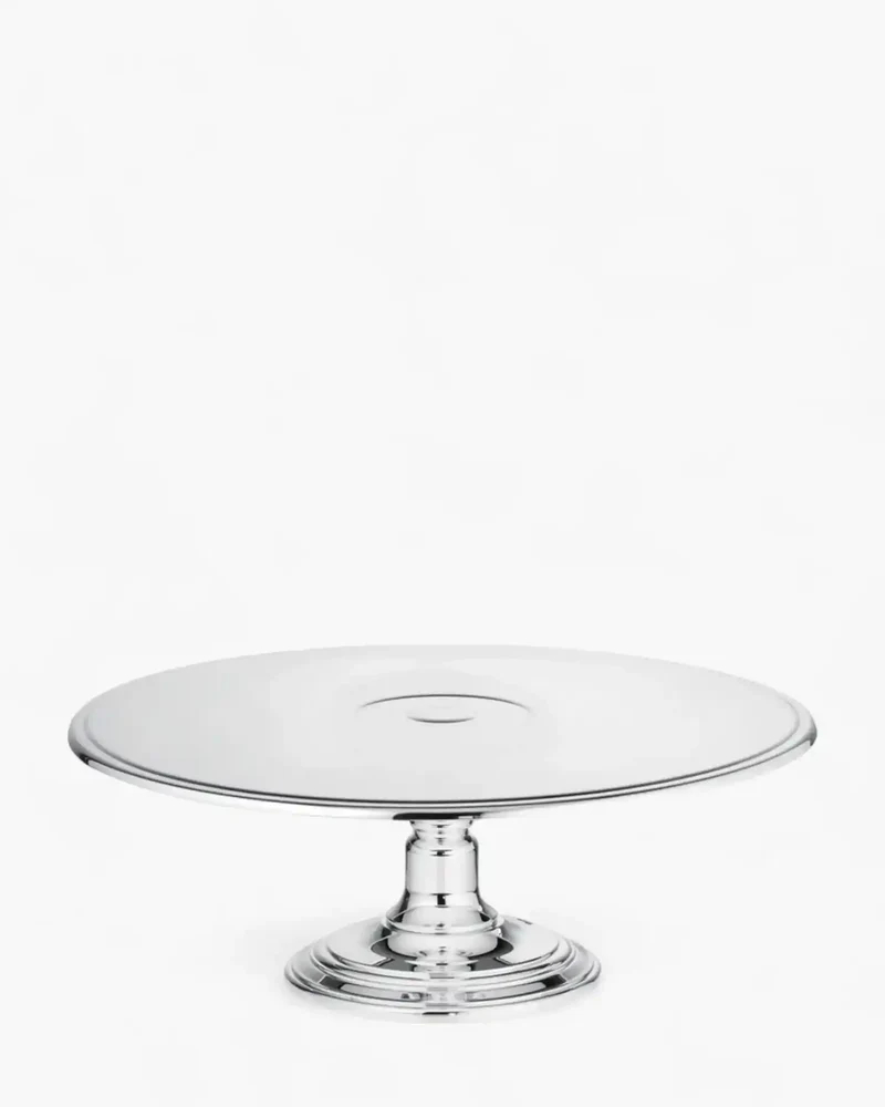Ercuis Rencontre cake stand silver plated