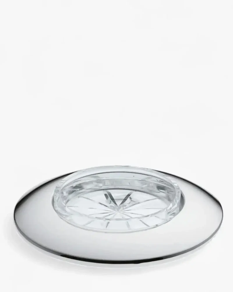 Ercuis Galet caviar cup silver plated