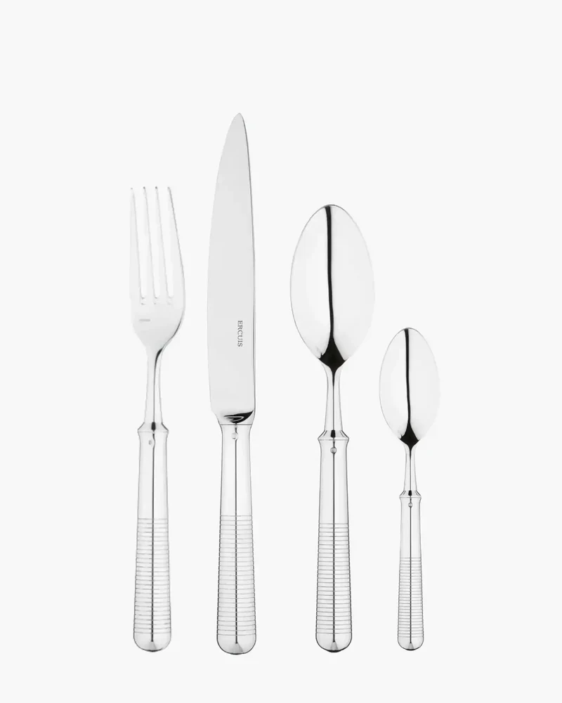 Ercuis Transat 24-piece cutlery set silver plated
