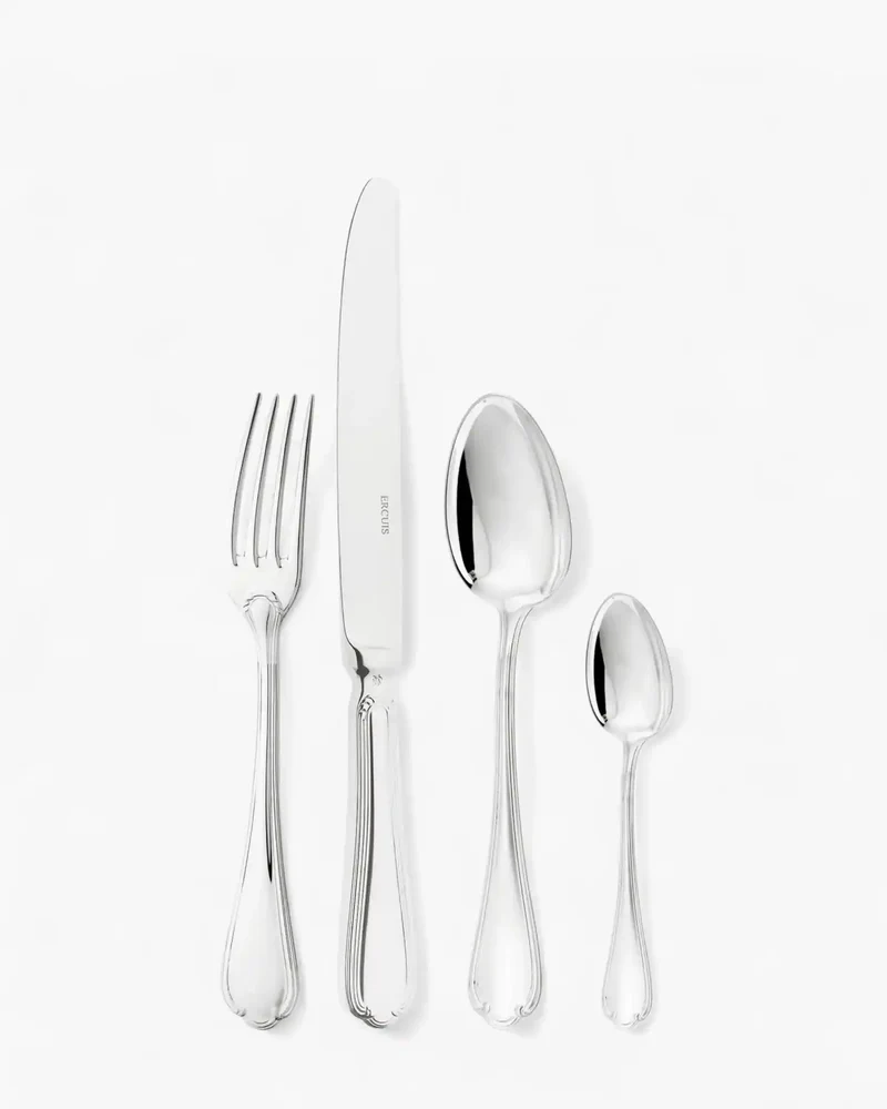 Ercuis Sully 24-piece cutlery set silver plated