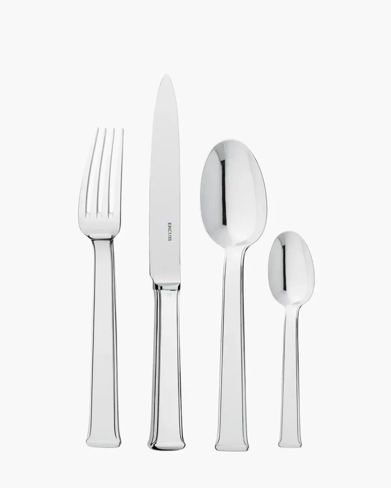 Ercuis Sequoia 24-piece cutlery set silver plated