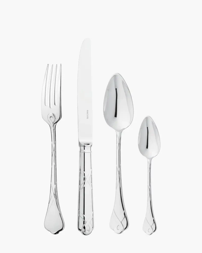 Ercuis Paris 24-piece cutlery set silver plated